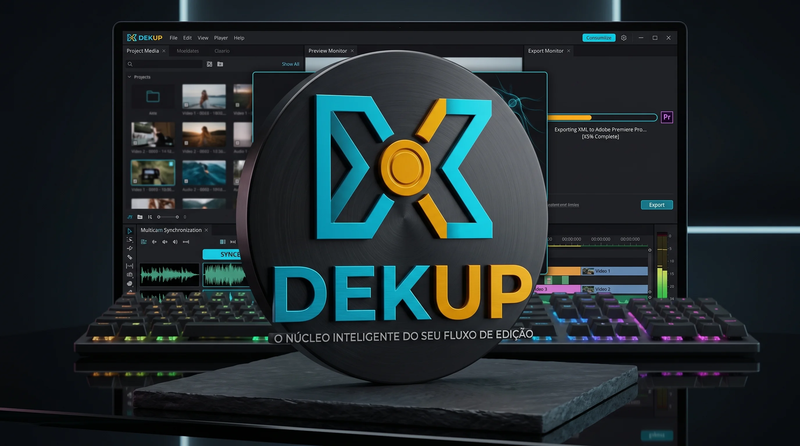 DEKUP Interface Workflow